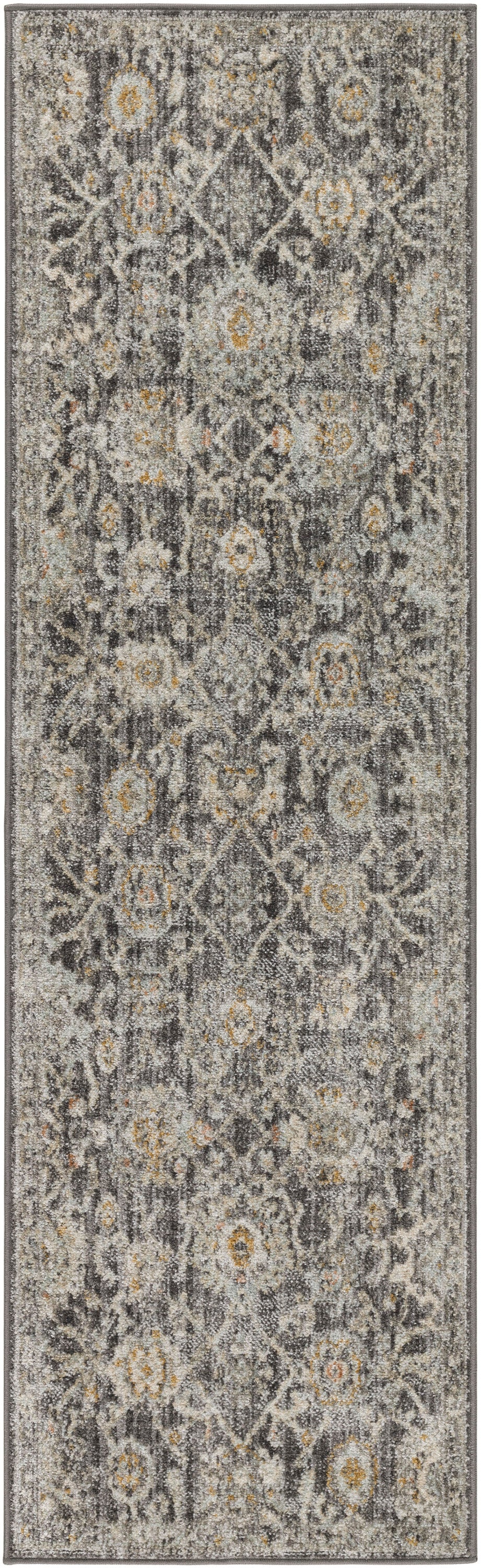 Oushak Home OUS01 Charcoal Rug - Runner