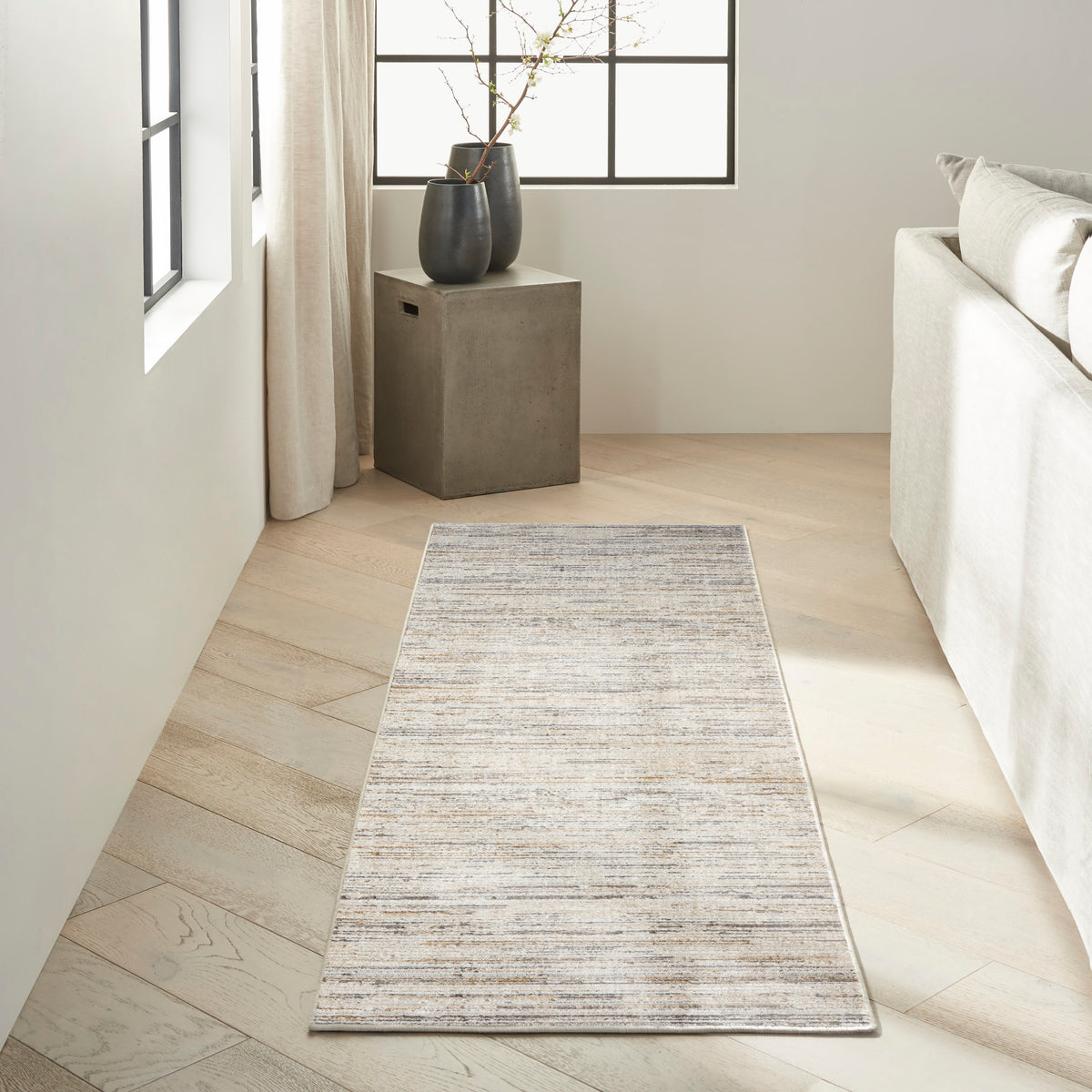 CK078 Summit SUM04 Ivory Multicolor Rug - room scene