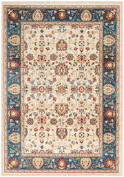 Karisma KAR01 Ivory Blue Rug - Rectangle