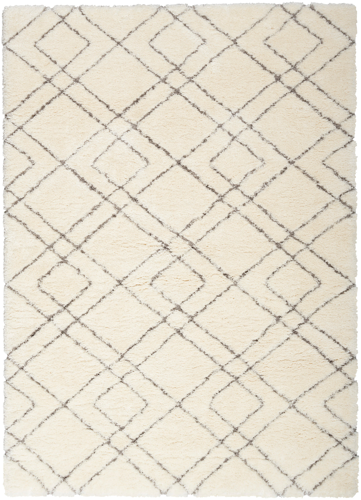 Dreamy Shag DRS07 Ivory Rug - Rectangle