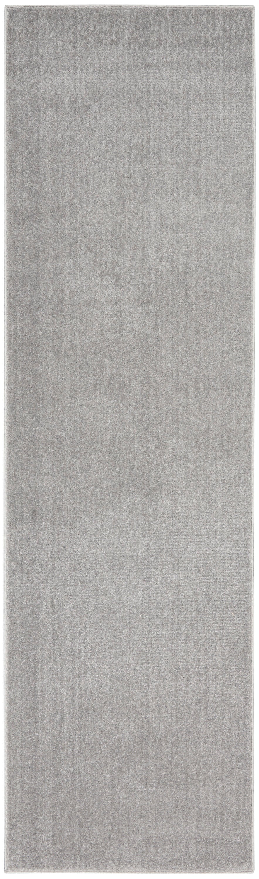 Nourison Essentials NRE01 Silver Grey Rug - Runner