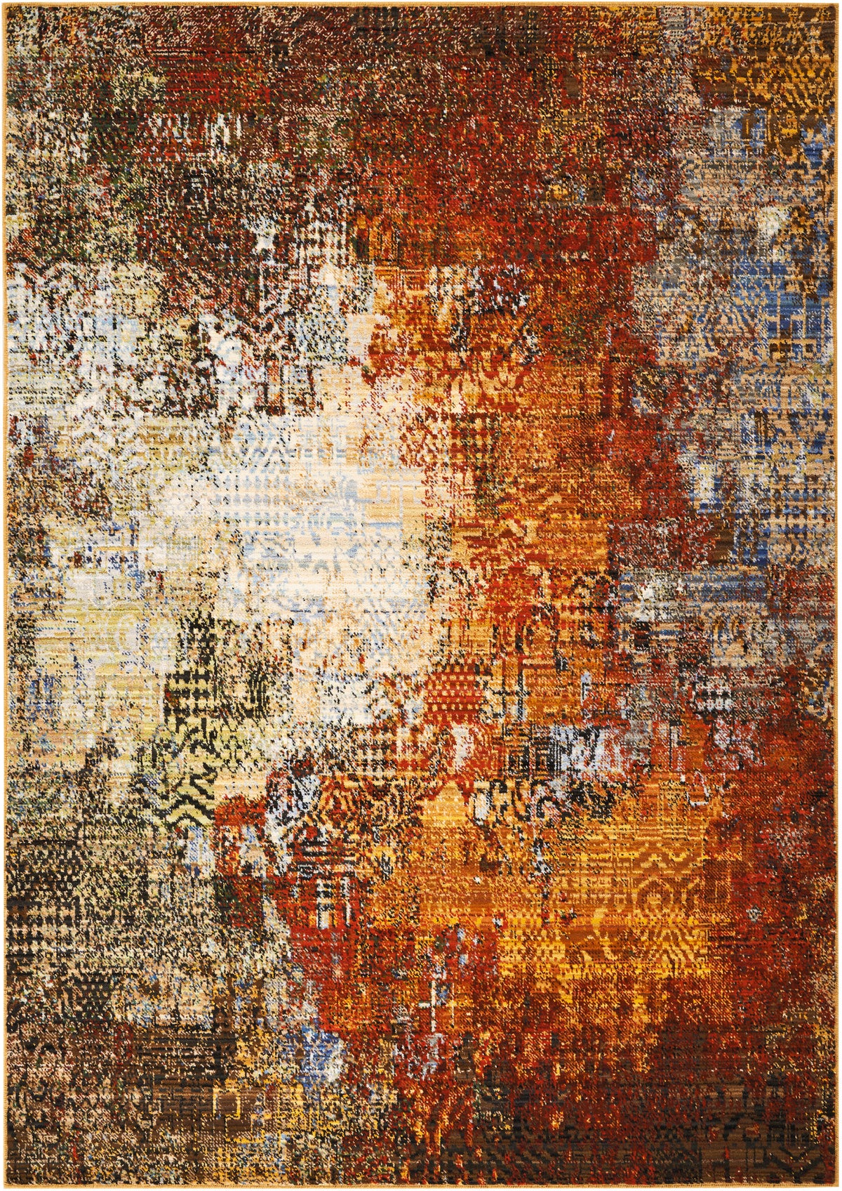 Chroma CRM03 Ember Glow Rug - Rectangle