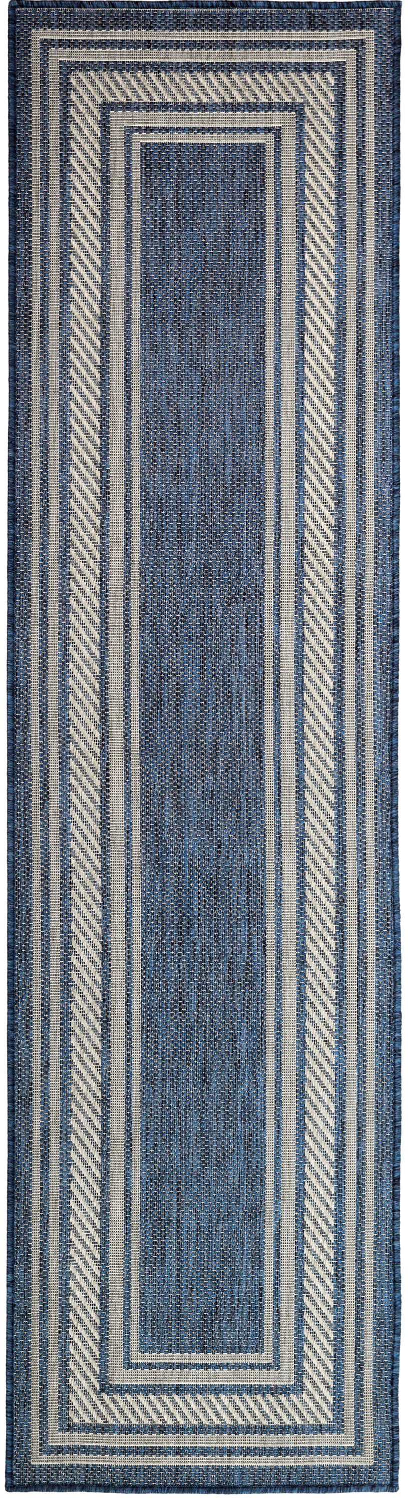 Horizon Indoor/Outdoor HOZ03 Denim Rug - Runner