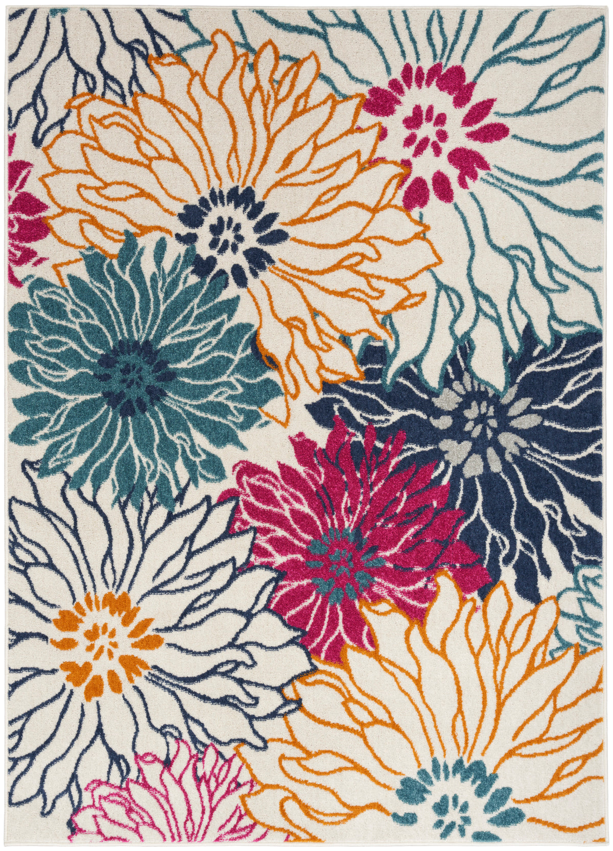 Passion PSN17 Ivory Multicolor Rug - Rectangle