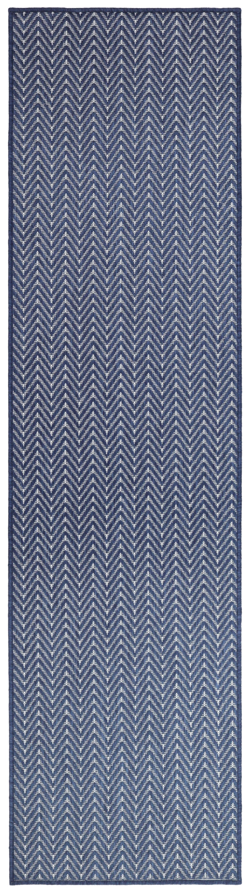 Horizon Indoor/Outdoor HOZ02 Navy Rug - Runner