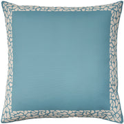 Outdoor Pillows VJ370 Turquoise 18" x 18" Throw Pillows