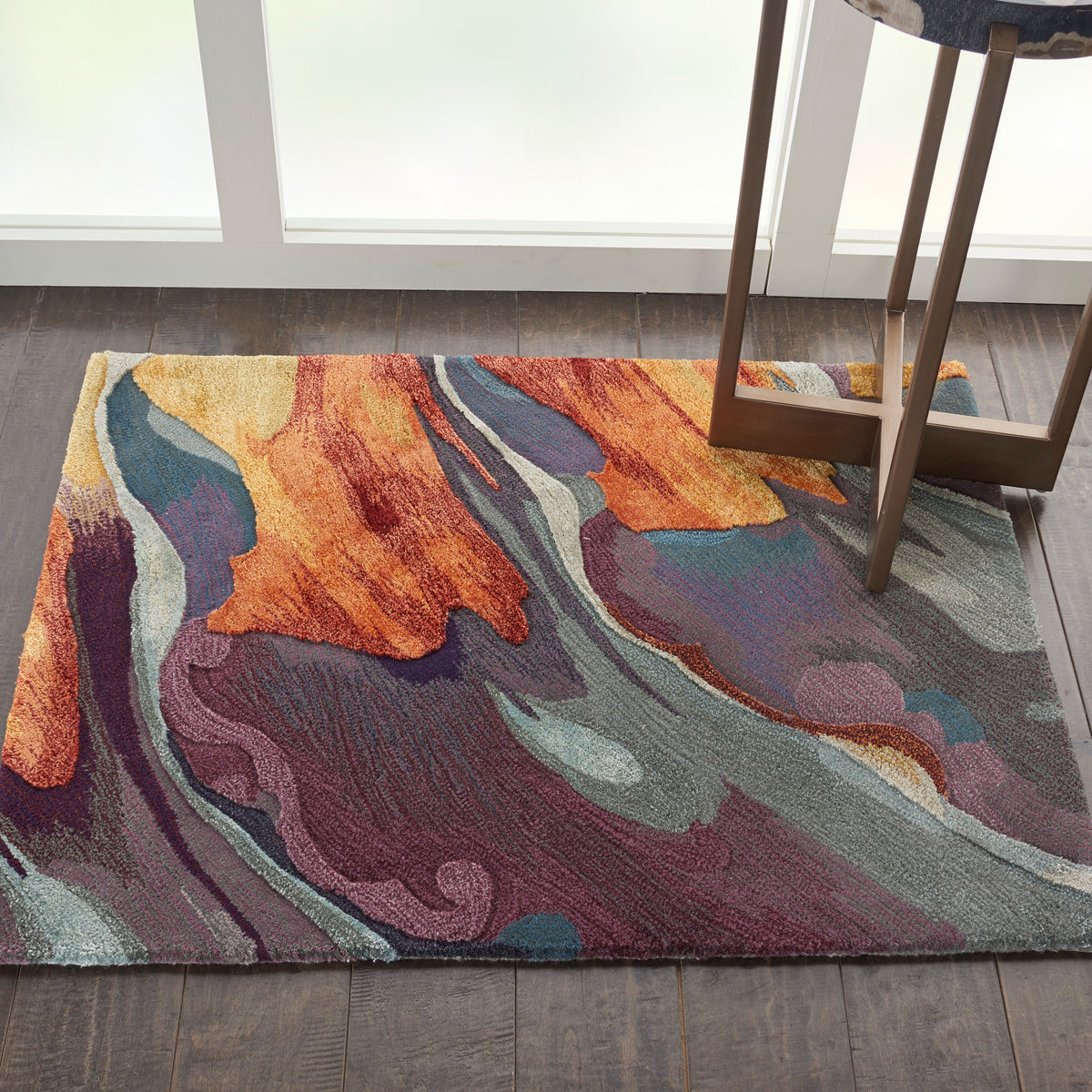Prismatic PRS08 Multicolor Rug - room scene