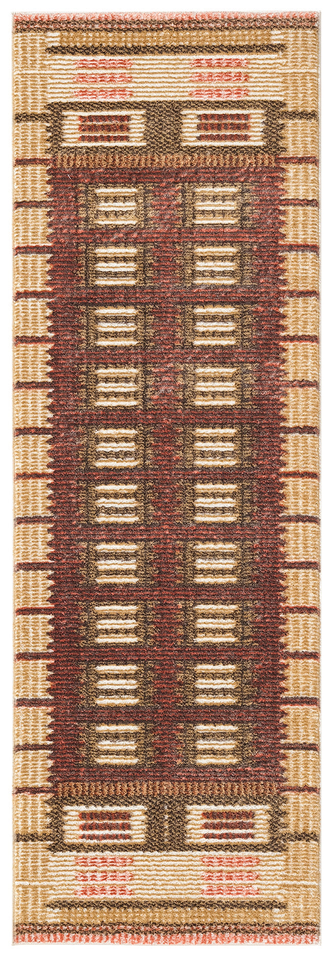Nordic NRC16 Rust Rug - Runner