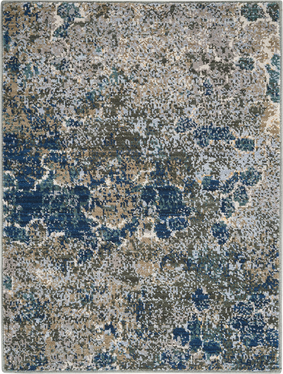 Artworks ATW02 Blue Grey Rug - Rectangle