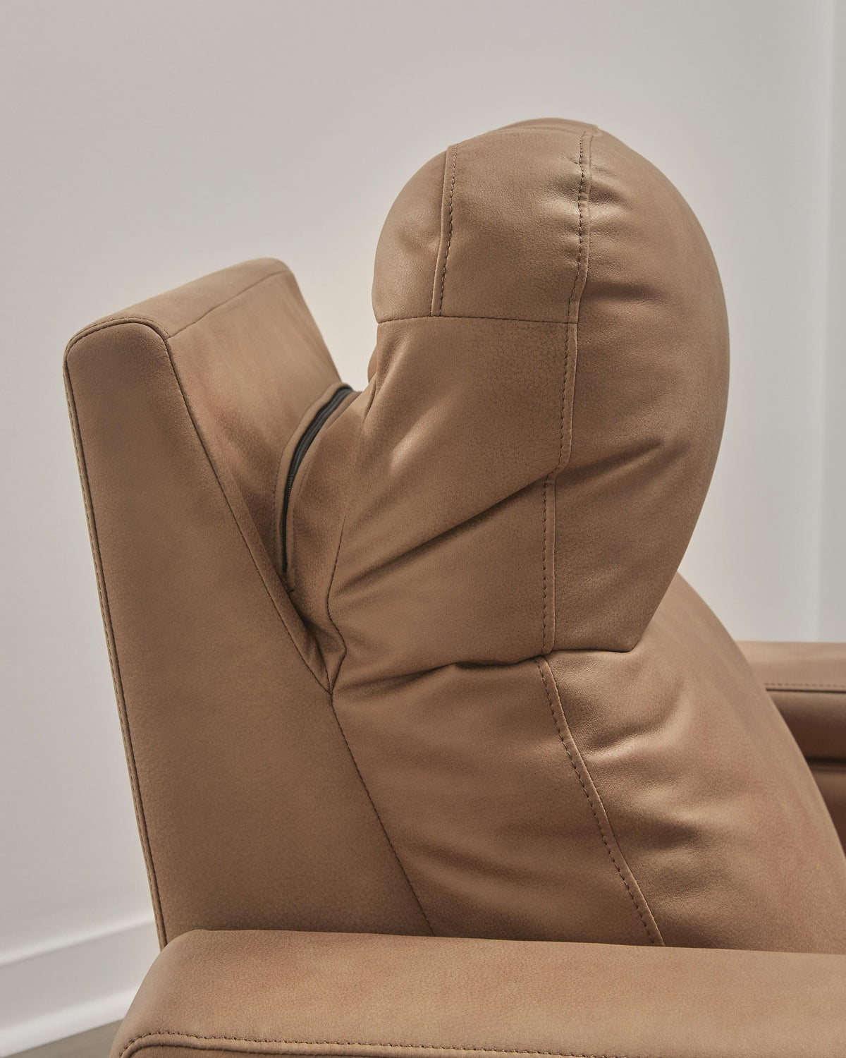 Lorrenton Glider PWR REC w/Audio System Faux Leather