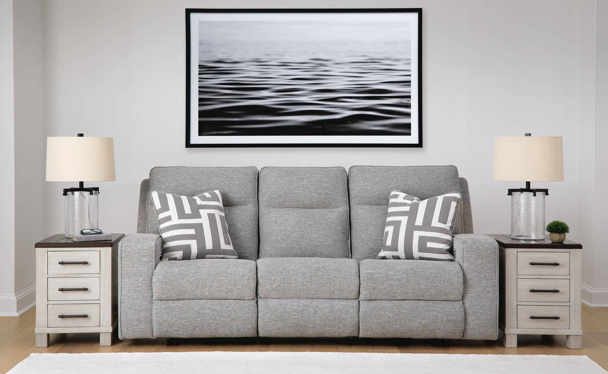 Biscoe Power Reclining Sofa, Loveseat and Recliner