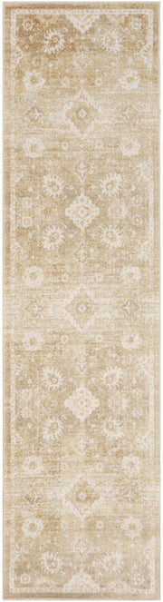 Astra Machine Washable ASW19 Ivory Gold Rug - Runner