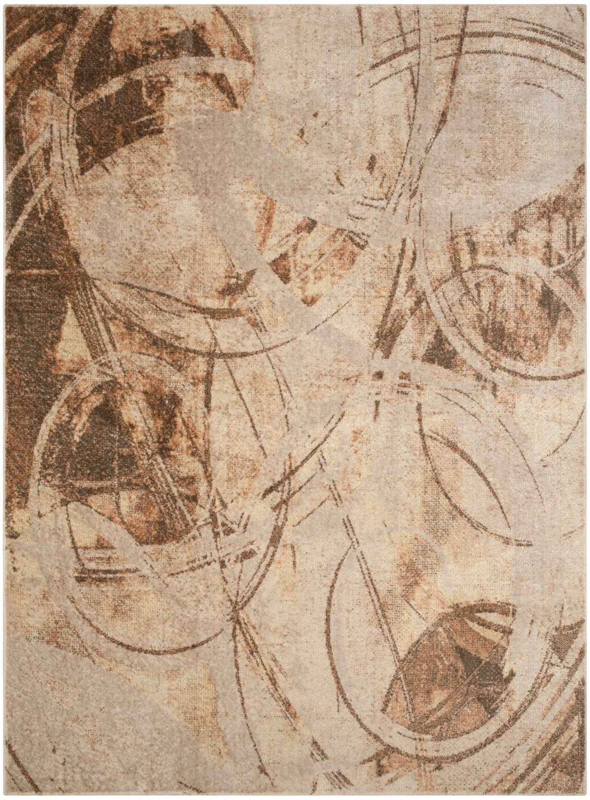 Astra Machine Washable ASW14 Beige Rug - Rectangle