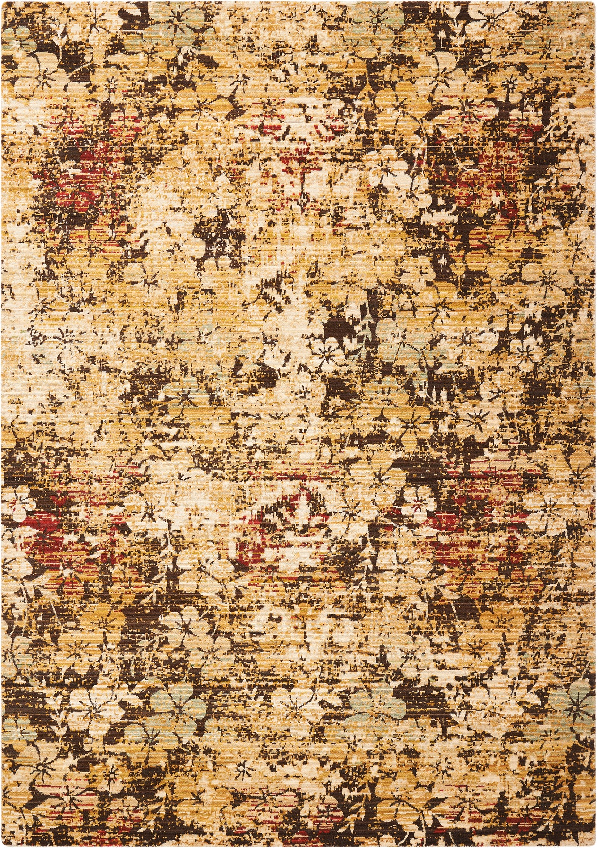 Rhapsody RH004 Beige Gold Rug - Rectangle