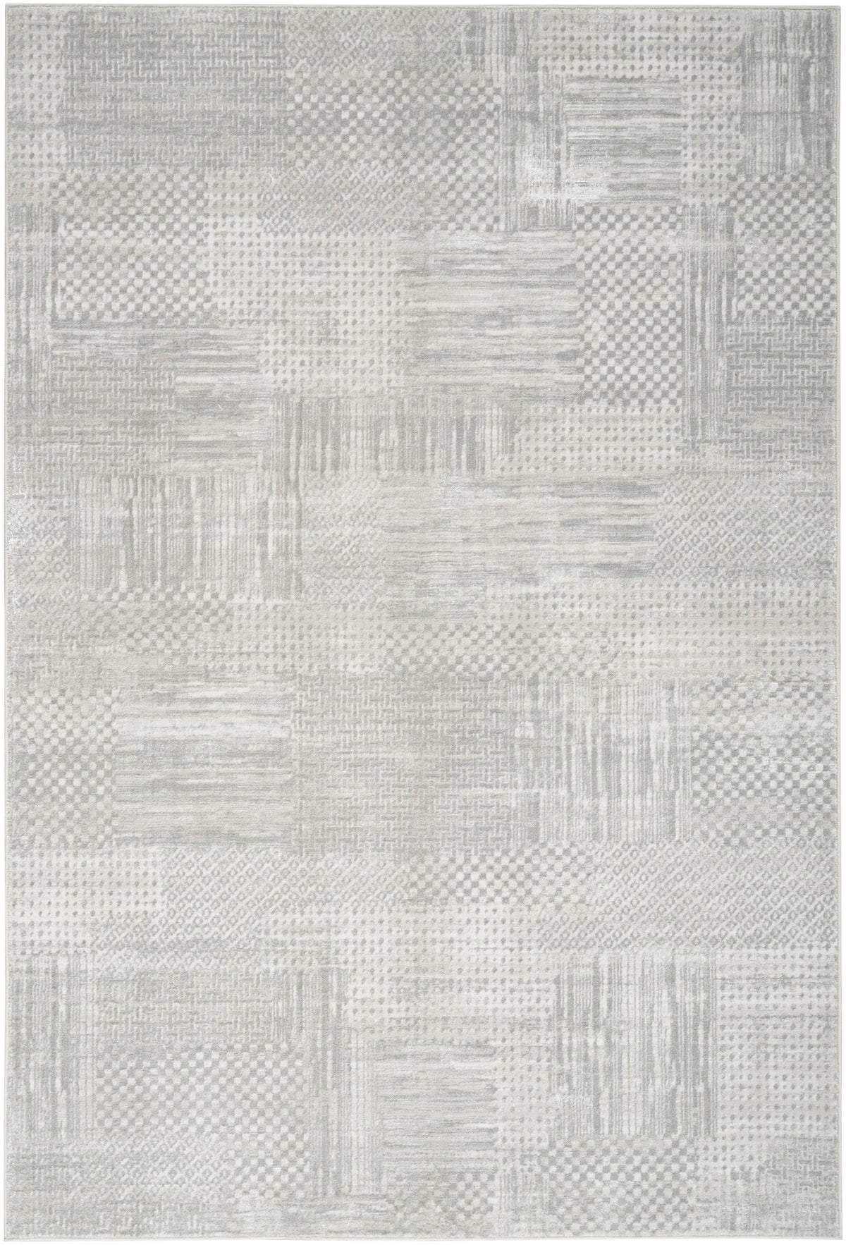Glitz GLZ09 Silver Grey Rug - Rectangle