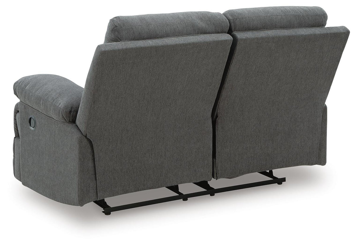 Side-Swipe Reclining Loveseat Chenille