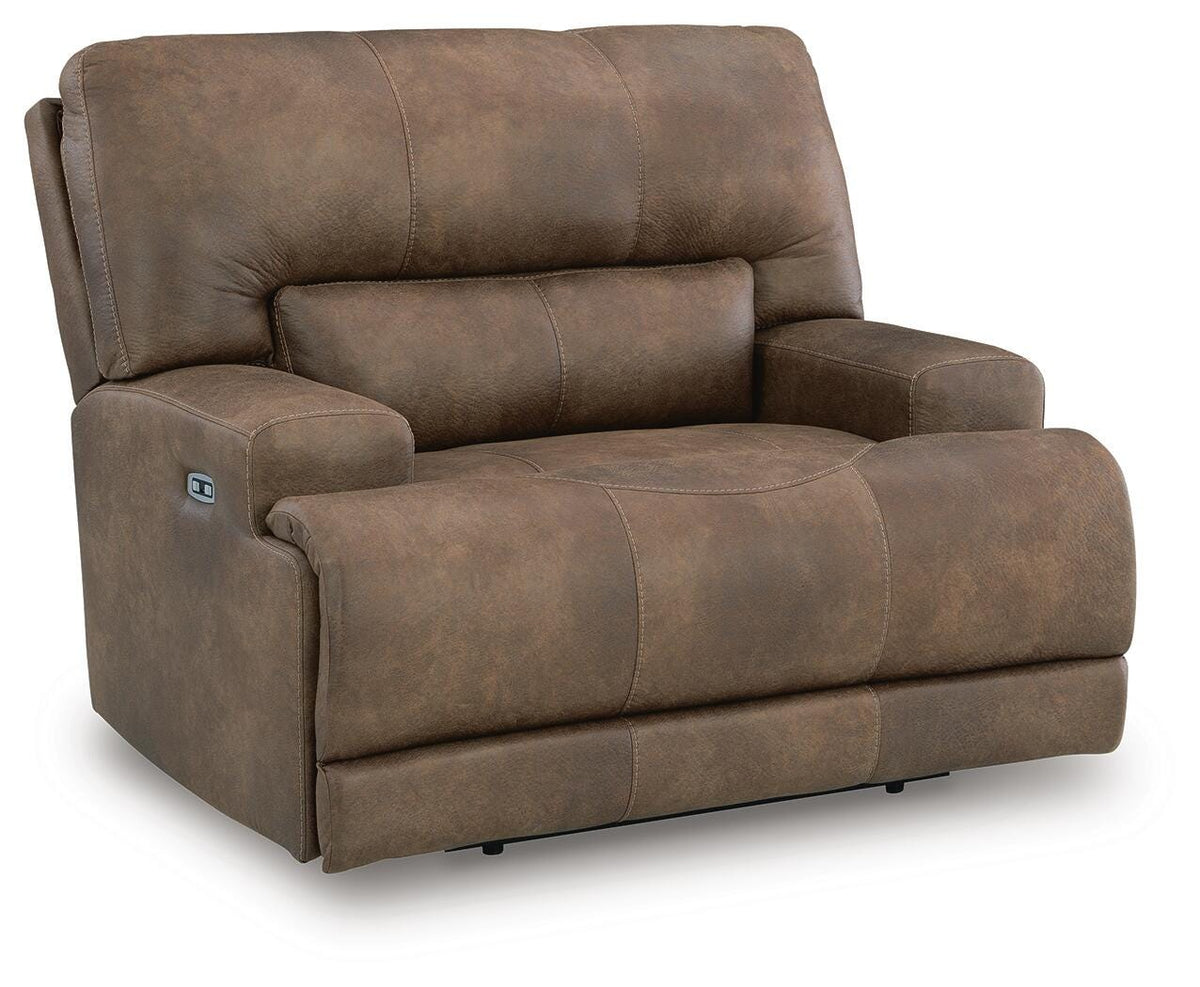 Beckley Place PWR Recliner/ADJ Headrest Faux Leather