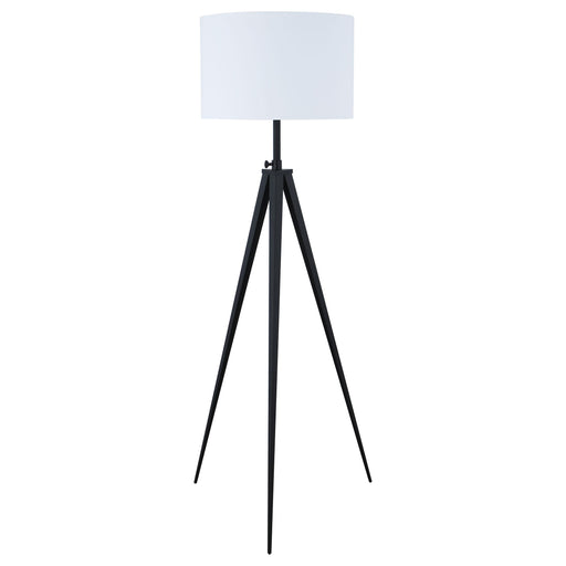 Harrington Tripod Legs Floor Lamp White and Black image