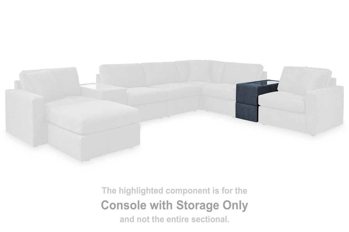 Modmax Console with Storage Next-Gen Nuvella™ Performance Fabric