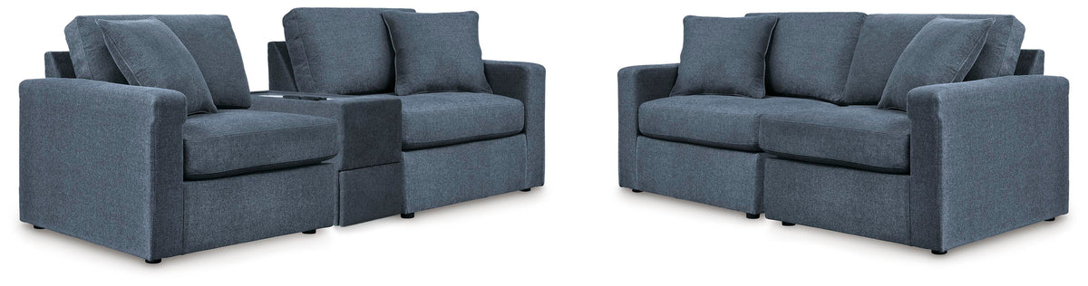 Modmax 3-Piece Sectional Sofa and 2-Piece Sectional Loveseat