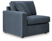 Modmax Corner Chair Next-Gen Nuvella™ Performance Fabric - Ink, Left Arm Facing