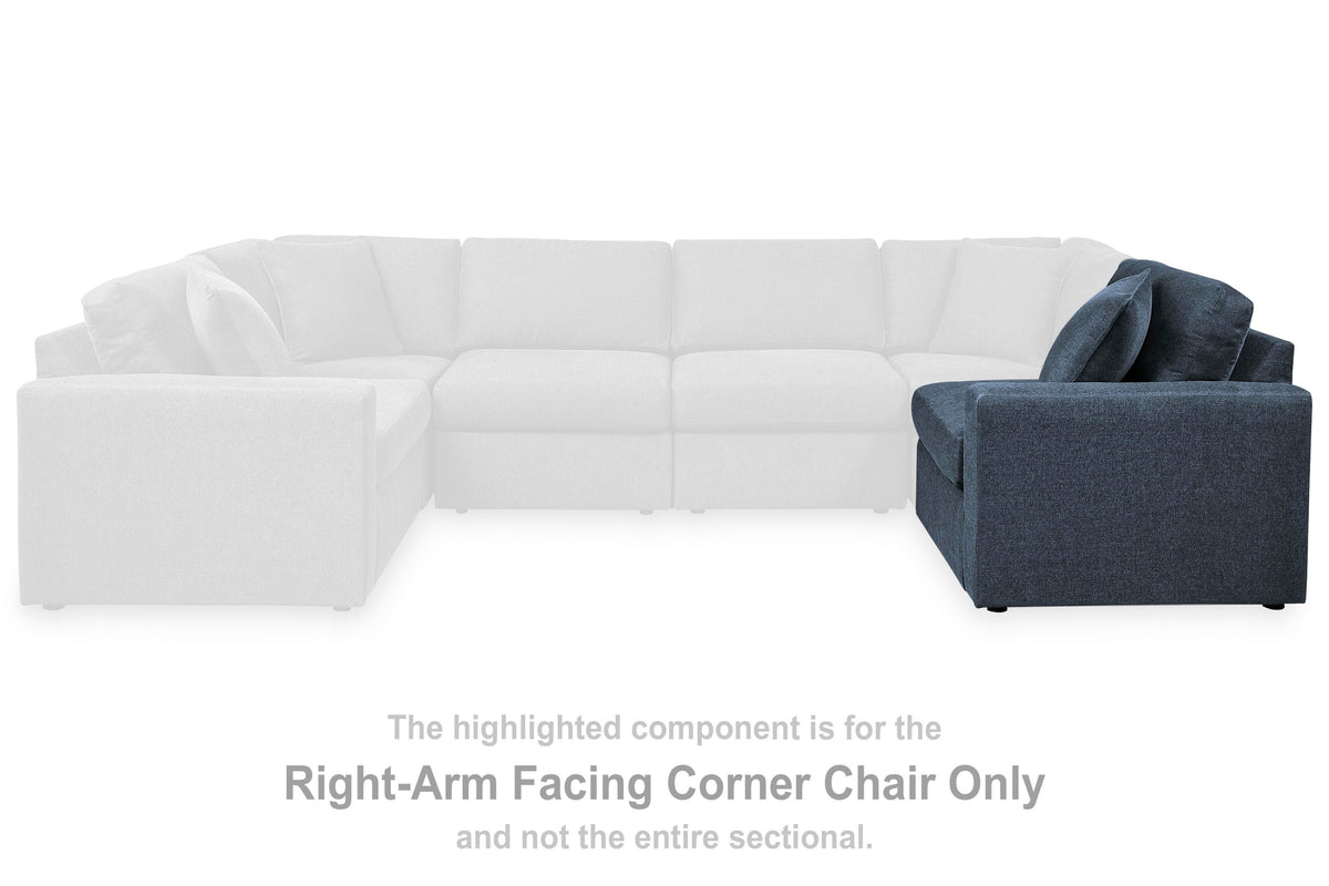 Modmax RAF Corner Chair Next-Gen Nuvella™ Performance Fabric