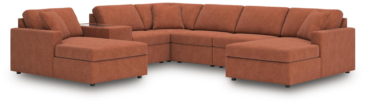 Modmax 7-Piece Sectional Next-Gen Nuvella™ Performance Fabric