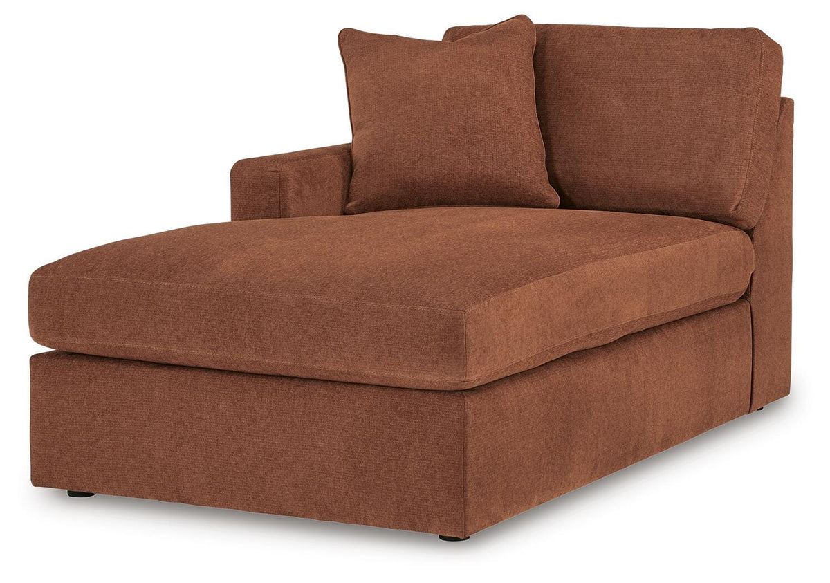 Modmax 5 Piece Sectional with Audio Console Next-Gen Nuvella™ Performance Fabric