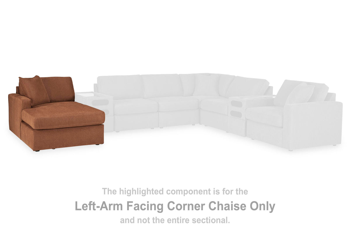 Modmax LAF Corner Chaise Next-Gen Nuvella™ Performance Fabric