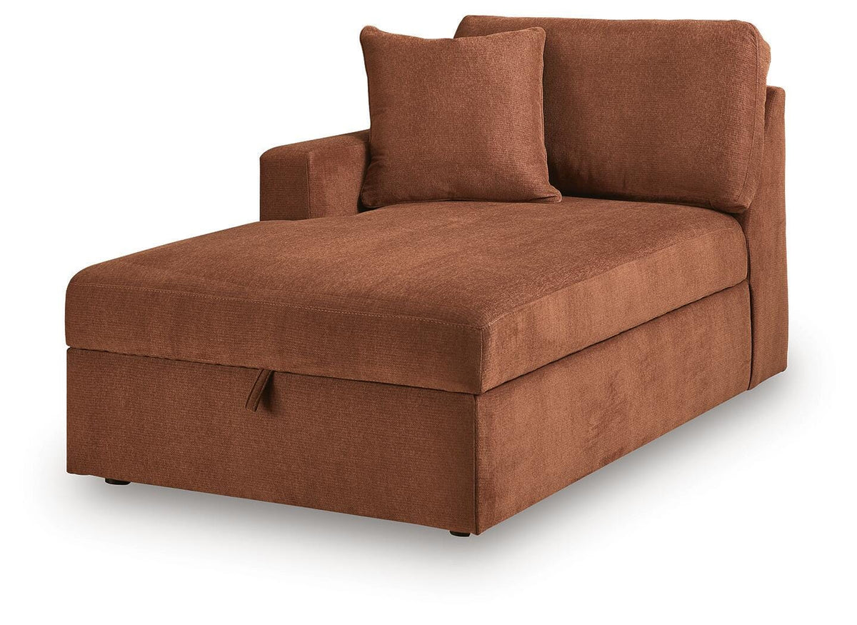 Modmax LAF Corner Chaise w/Storage Next-Gen Nuvella™ Performance Fabric