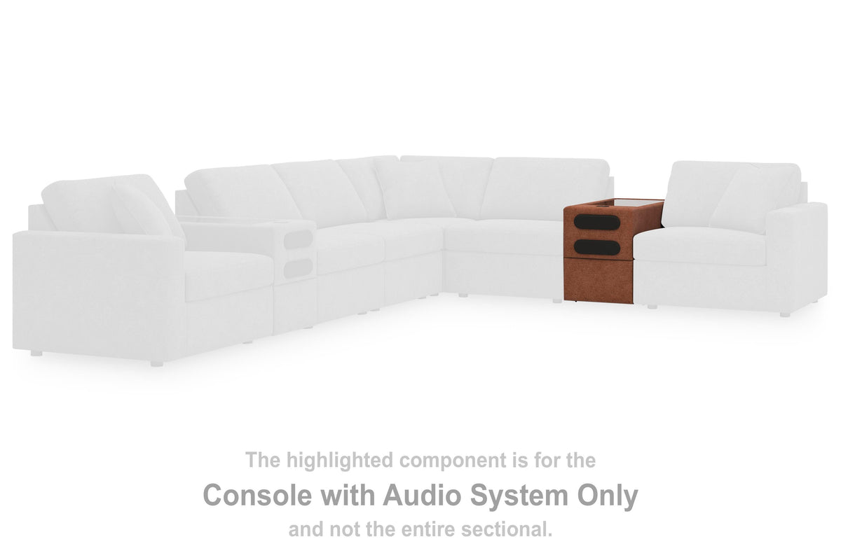 Modmax Console with Audio System Next-Gen Nuvella™ Performance Fabric