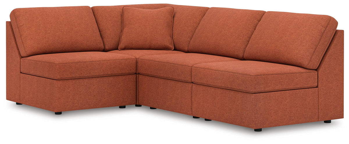 Modmax 4-Piece Sectional Next-Gen Nuvella™ Performance Fabric
