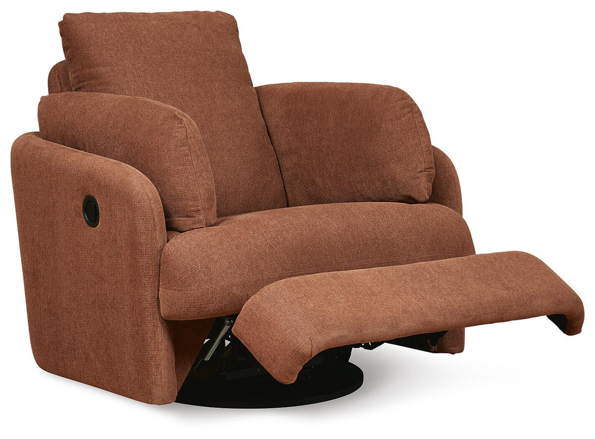 Modmax Swivel Glider Recliner Next-Gen Nuvella™ Performance Fabric