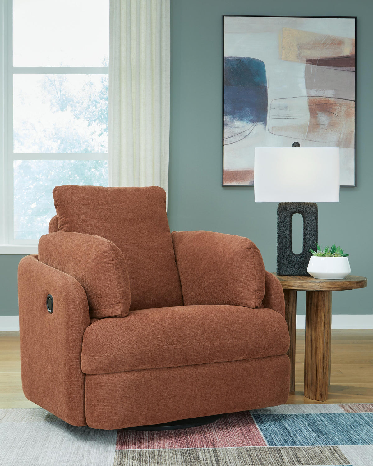 Modmax 5-Piece Sectional and Swivel Glider Recliner