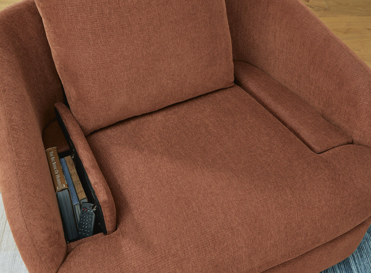Modmax 6-Piece Sectional and Swivel Glider Recliner