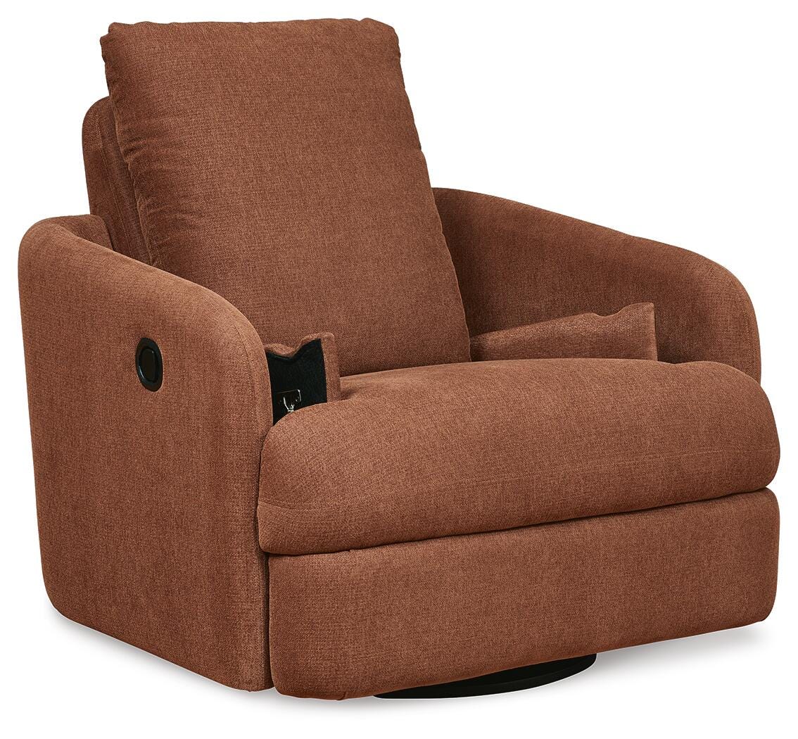 Modmax Swivel Glider Recliner Next-Gen Nuvella™ Performance Fabric