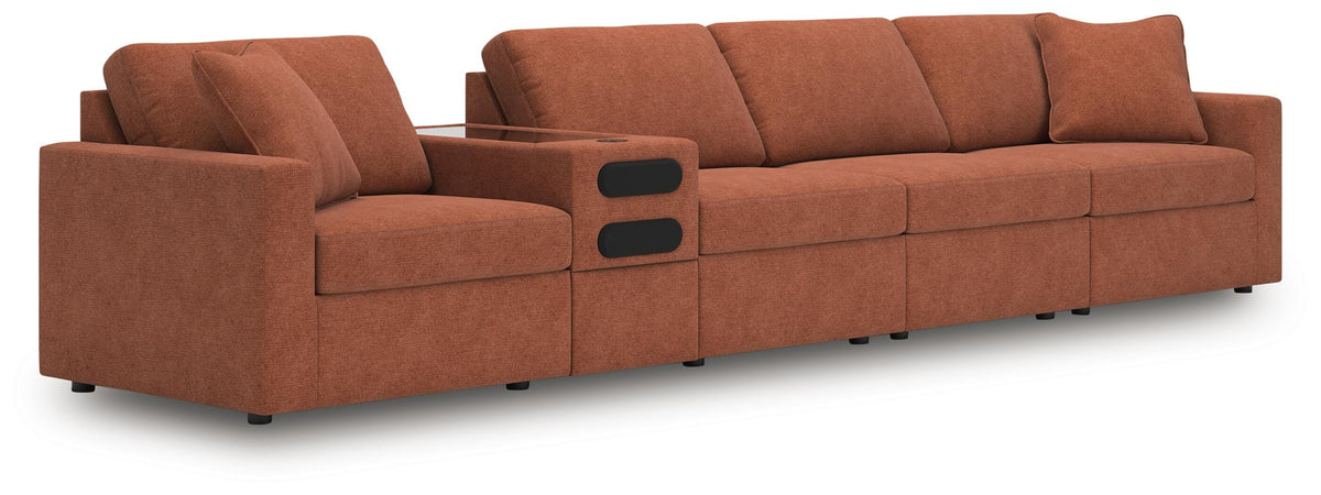 Modmax 5-Piece Sectional Next-Gen Nuvella™ Performance Fabric