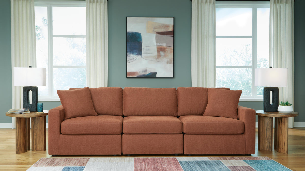 Modmax 3-Piece Sectional and Ottoman