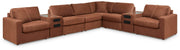 Modmax 8-Piece Sectional with Audio Consoles Next-Gen Nuvella™ Performance Fabric