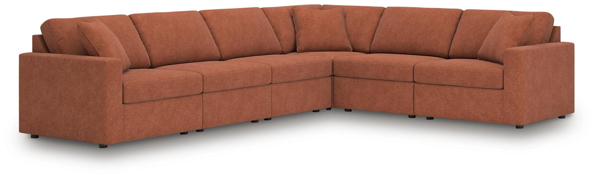 Modmax 6-Piece Sectional Next-Gen Nuvella™ Performance Fabric