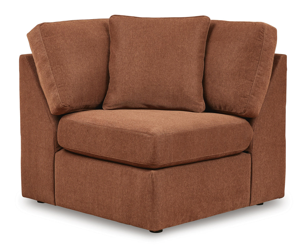 Modmax 8-PC Sectional with Chaise and Audio Consoles Next-Gen Nuvella™ Performance Fabric