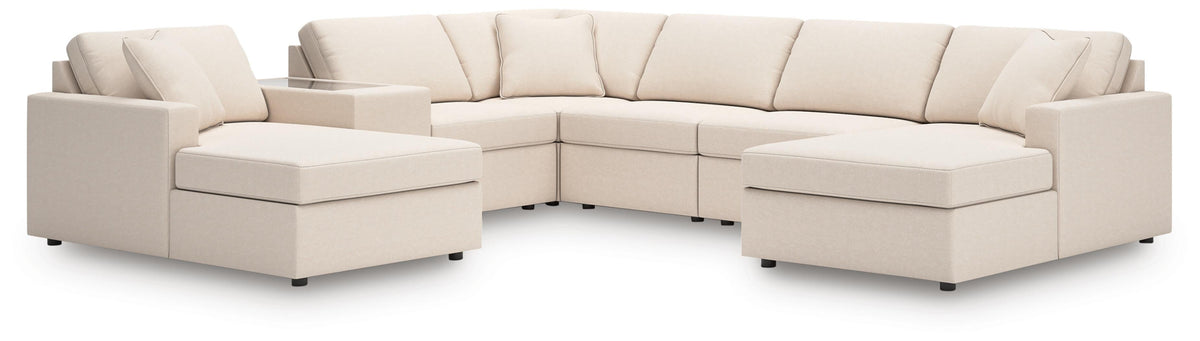 Modmax 7-Piece Sectional Next-Gen Nuvella™ Performance Fabric
