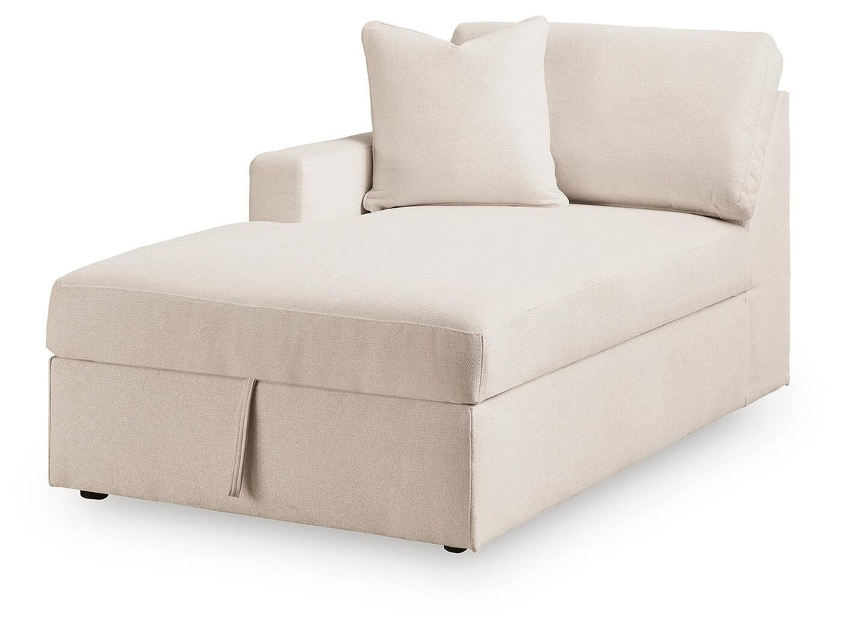 Modmax LAF Corner Chaise w/Storage Next-Gen Nuvella™ Performance Fabric