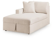 Modmax LAF Corner Chaise w/Storage Next-Gen Nuvella™ Performance Fabric
