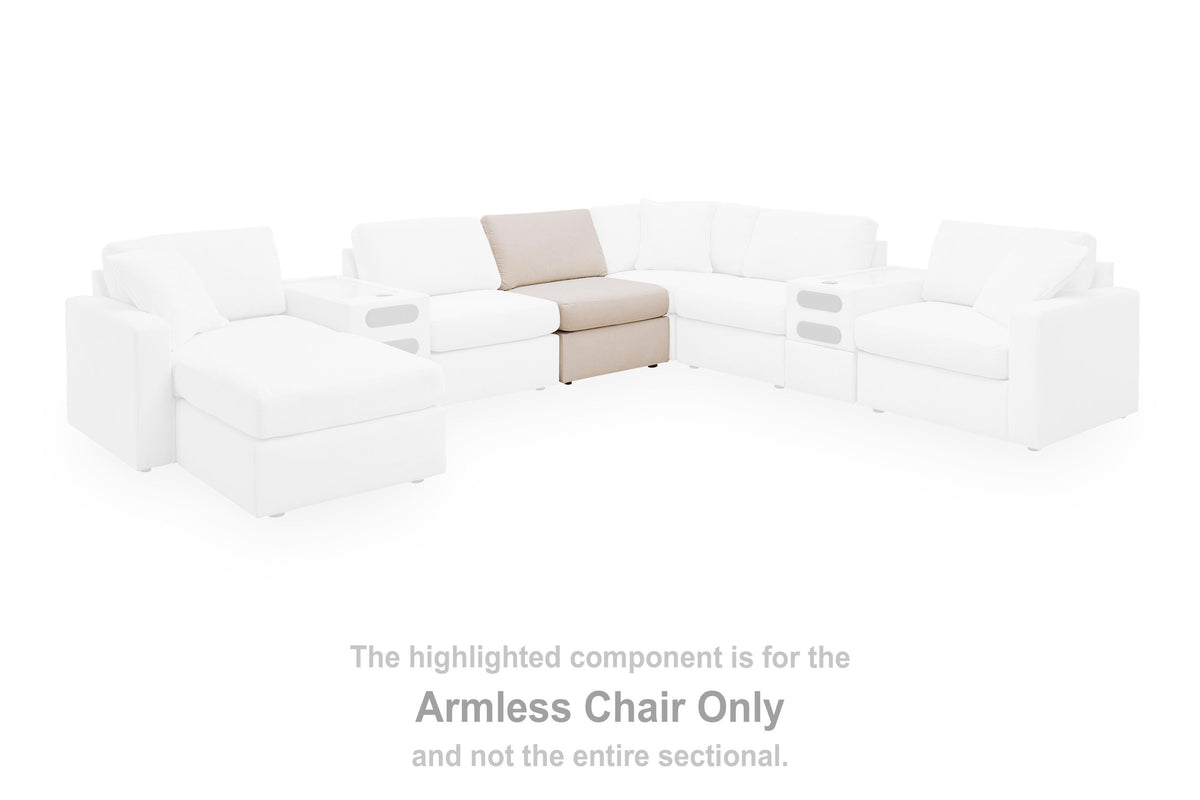 Modmax Armless Chair Next-Gen Nuvella™ Performance Fabric