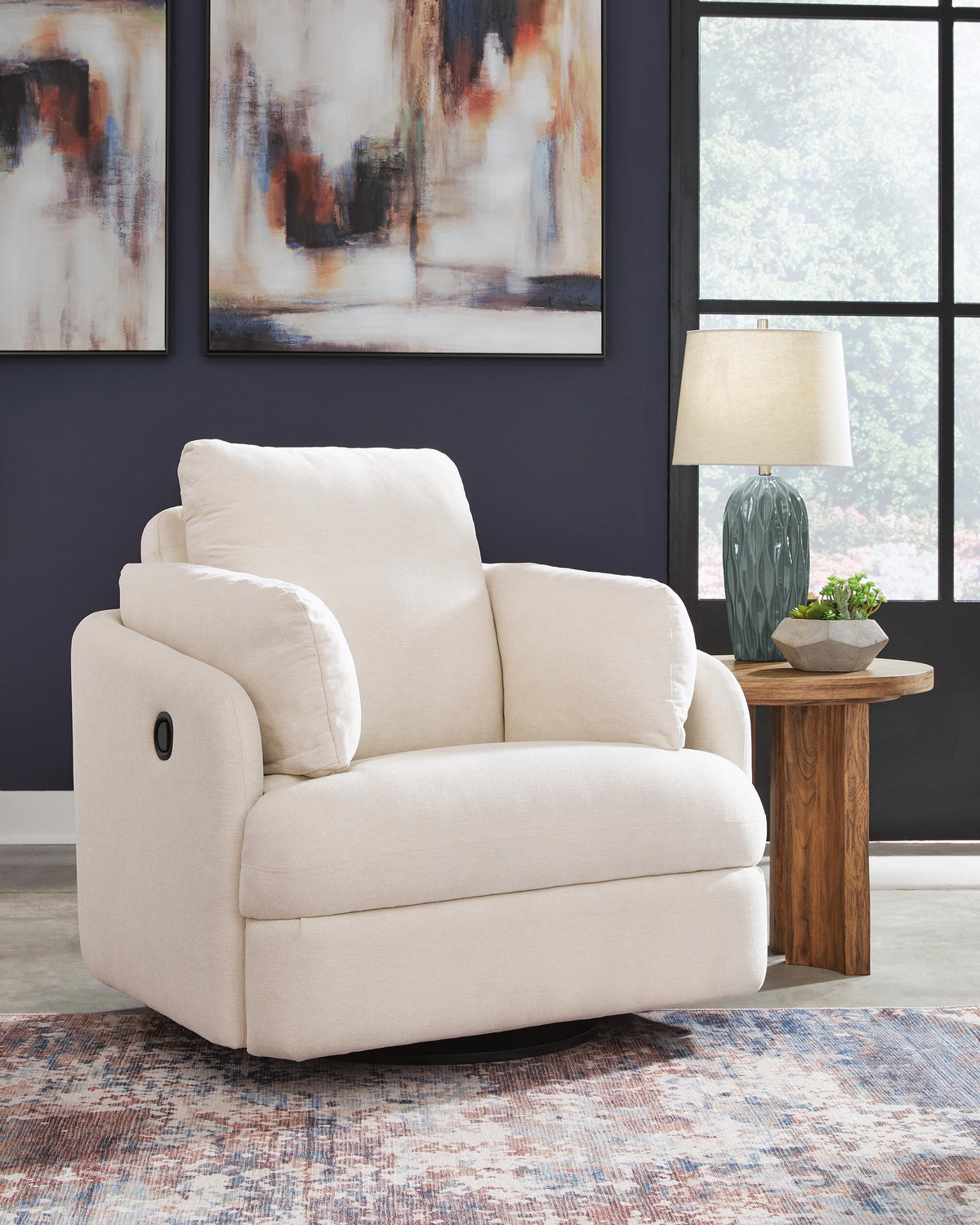 Modmax 3-Piece Sectional Sofa, 2-Piece Sectional Loveseat and Swivel Glider Recliner