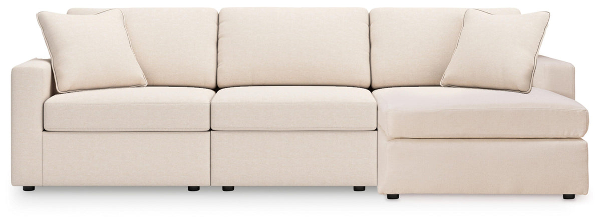 Modmax 3-Piece Sectional with Chaise Next-Gen Nuvella™ Performance Fabric