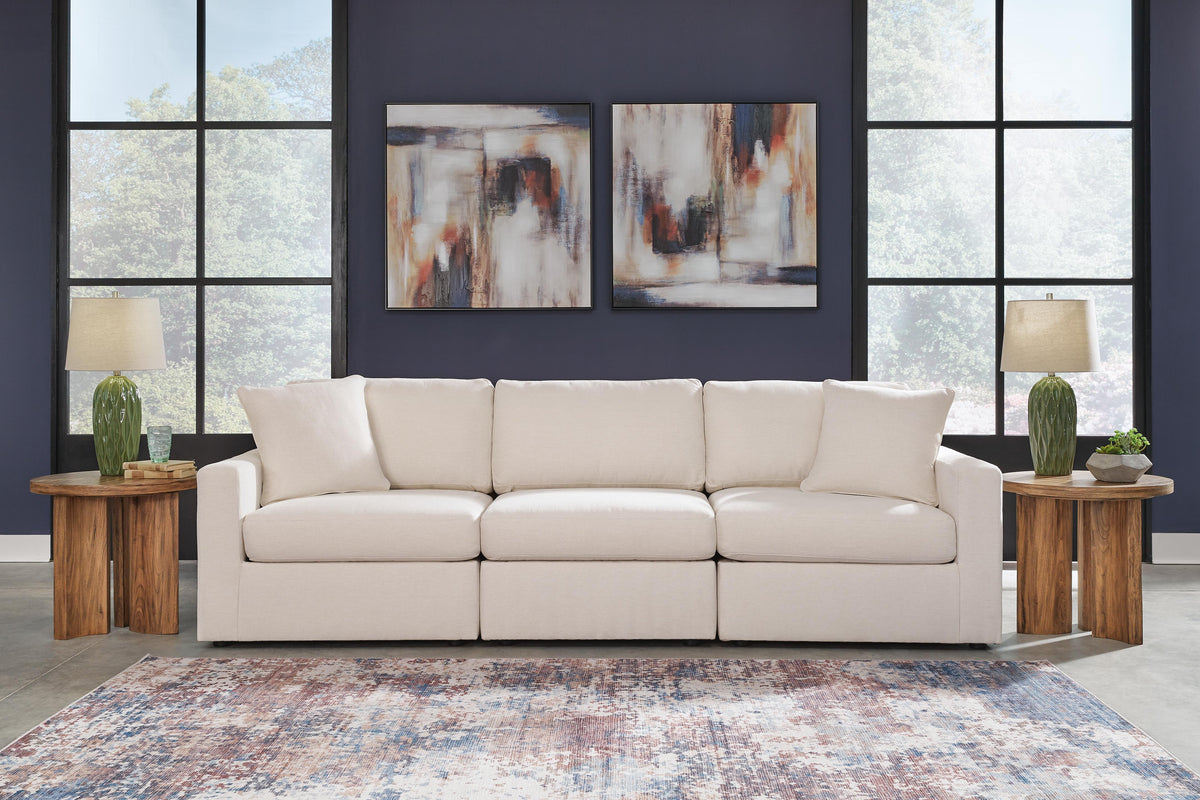 Modmax 3-Piece Sectional Sofa, 2-Piece Sectional Loveseat and Swivel Glider Recliner