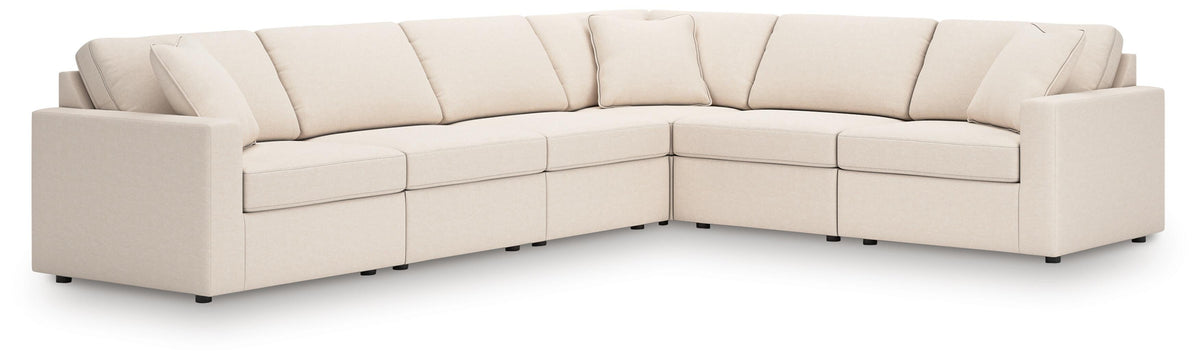 Modmax 6-Piece Sectional Next-Gen Nuvella™ Performance Fabric