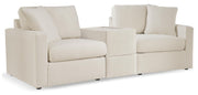 Modmax 3-Piece Sectional with Storage Console Next-Gen Nuvella™ Performance Fabric
